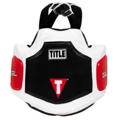 TITLE Boxing Gel Body Protector -Knockout Gear gpbg wh bk rd 2