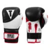 TITLE Boxing Gel Suspense Training Gloves 2 TITLE Boxing Gel Suspense Training Gloves -Knockout Gear gstge bk wh 01
