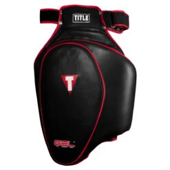 TITLE MMA Gel Thai Style Thigh Pads 2.0 11 TITLE MMA Gel Thai Style Thigh Pads 2.0 -Knockout Gear gtstp2 bk rd 2