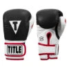 TITLE Boxing Gel World Bag Gloves -Knockout Gear gtwbg bk wh 0001