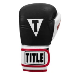 TITLE Boxing Gel World Bag Gloves 25 TITLE Boxing Gel World Bag Gloves -Knockout Gear gtwbg bk wh 0003