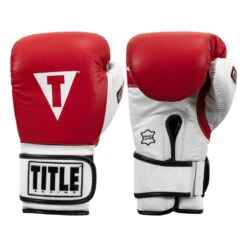 TITLE Boxing Gel World Bag Gloves 36 TITLE Boxing Gel World Bag Gloves -Knockout Gear gtwbg rd wh 0001 1