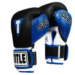 TITLE Boxing Gel World V2T Bag Gloves 23 TITLE Boxing Gel World V2T Bag Gloves -Knockout Gear gtwbgv2t bk bl 1 1 1