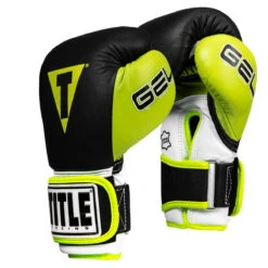 TITLE Boxing Gel World V2T Bag Gloves 30 TITLE Boxing Gel World V2T Bag Gloves -Knockout Gear gtwbgv2t bk lm 1 2 1
