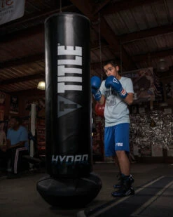 TITLE Boxing Hydro-Flex H2O Bounce Back Freestanding Heavy Bag -Knockout Gear hbbfshb 2