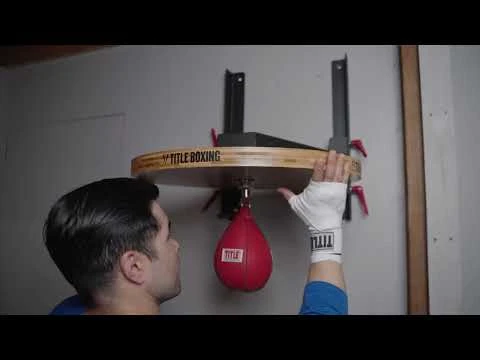 TITLE Boxing Forged Steel Adjustable Pro Speed Bag Platform 8 TITLE Boxing Forged Steel Adjustable Pro Speed Bag Platform - Image 6