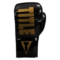 TITLE Boxing Inferno Intensity Lace Training Gloves -Knockout Gear itgli bk gd 03
