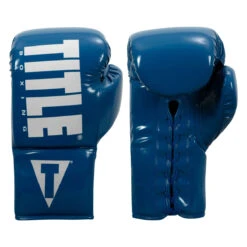 TITLE Boxing Inferno Intensity Lace Training Gloves -Knockout Gear itgli bl wh 001