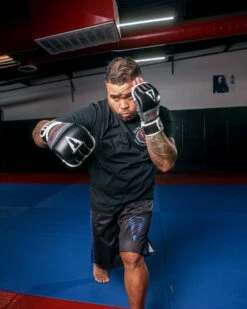 TITLE Boxing Invade Wrist Wrap Heavy Bag Gloves 2.0 -Knockout Gear iwhbg2 bk 1 1