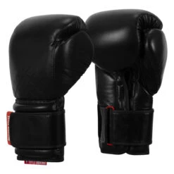 TITLE Boxing Ko-Vert Bag Gloves -Knockout Gear kovbg bk 02