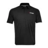 TITLE Boxing Poly Checker Polo -Knockout Gear kta28 bk 1 1