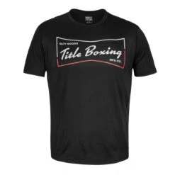 TITLE Boxing Qlty Goods Wicking Tee 14 TITLE Boxing Qlty Goods Wicking Tee -Knockout Gear kta33 bk 1 1