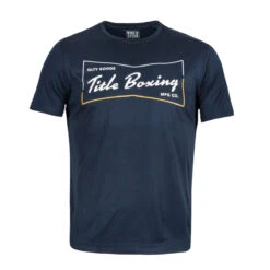 TITLE Boxing Qlty Goods Wicking Tee 17 TITLE Boxing Qlty Goods Wicking Tee -Knockout Gear kta33 nv 1 3