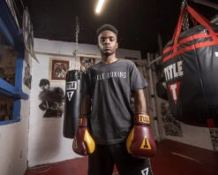 TITLE Boxing Supreme Leather Bag Gloves -Knockout Gear lehbg mr 1