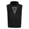 TITLE Boxing Outline Sleeveless Hoodie 1 TITLE Boxing Outline Sleeveless Hoodie -Knockout Gear lta3 bk 1 1