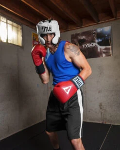 TITLE Boxing Masters USA Boxing Competition Gloves - Elastic -Knockout Gear macges rd 1 1