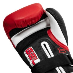TITLE Boxing Gel Lava Leather Series Bag Gloves 14 TITLE Boxing Gel Lava Leather Series Bag Gloves -Knockout Gear mlvlbg bk rd wh 5