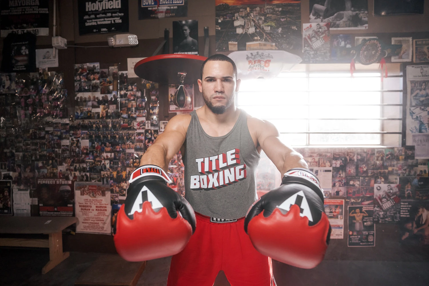 TITLE Boxing Gel Lava Leather Series Bag Gloves 4 TITLE Boxing Gel Lava Leather Series Bag Gloves - Image 2