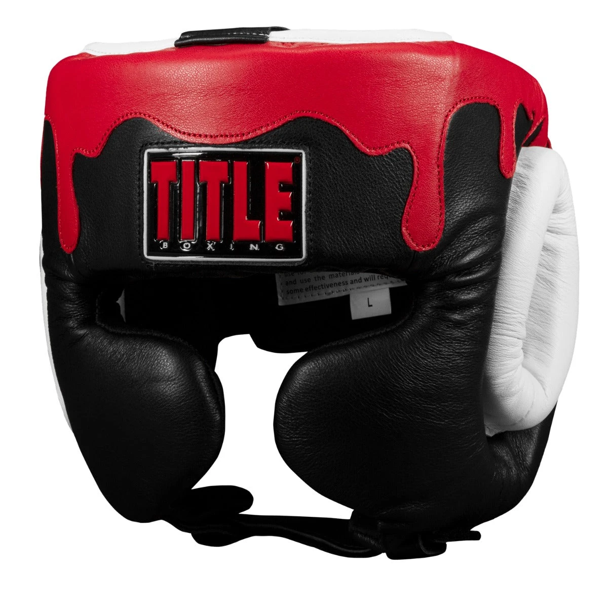 TITLE Boxing Gel Lava Leather Series Headgear 3 TITLE Boxing Gel Lava Leather Series Headgear