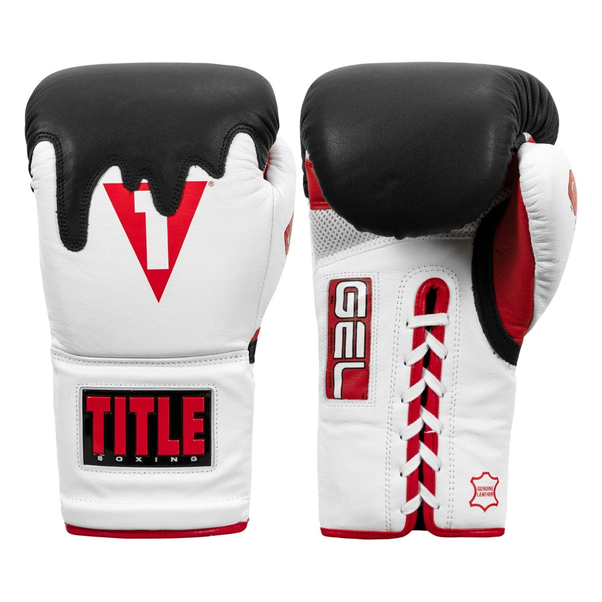 TITLE Boxing Gel Lava Leather Series Sparring Gloves 3 TITLE Boxing Gel Lava Leather Series Sparring Gloves
