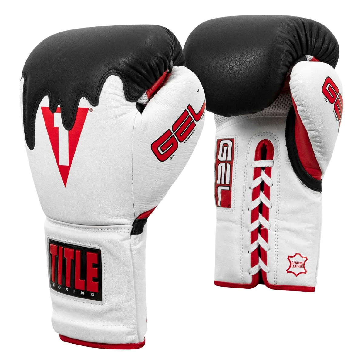 TITLE Boxing Gel Lava Leather Series Sparring Gloves 5 TITLE Boxing Gel Lava Leather Series Sparring Gloves - Image 3