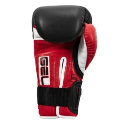 TITLE Boxing Gel Lava Leather Series Training Gloves 15 TITLE Boxing Gel Lava Leather Series Training Gloves -Knockout Gear mlvltg rd bk wh 04