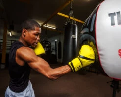 TITLE Boxing Mammoth Smash Double End Bag -Knockout Gear msbdeb bk wh rd 5