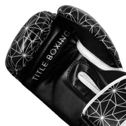 TITLE Boxing Spark Bag Gloves 16 TITLE Boxing Spark Bag Gloves -Knockout Gear oaspbg bk wh 5 1