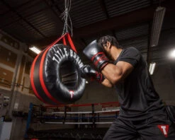 TITLE Boxing Orbital Heavy Bag 15 TITLE Boxing Orbital Heavy Bag -Knockout Gear orhb bk rd 3 1