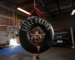 TITLE Boxing Orbital Heavy Bag 18 TITLE Boxing Orbital Heavy Bag -Knockout Gear orhb bk rd 6 1