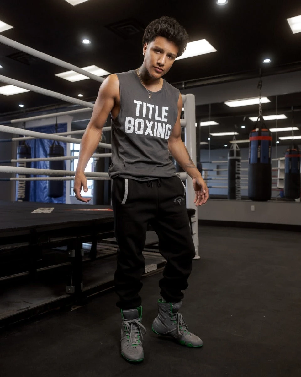 TITLE Boxing Old School Jogger Sweatpants 4 TITLE Boxing Old School Jogger Sweatpants - Image 2