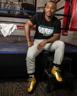 TITLE Boxing Old School Jogger Sweatpants 27 TITLE Boxing Old School Jogger Sweatpants -Knockout Gear osjsp gr 2