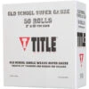 TITLE Boxing Old School Super Gauze (50 Rolls) 2 TITLE Boxing Old School Super Gauze (50 Rolls) -Knockout Gear ossg50 1