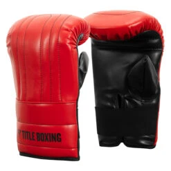 TITLE Boxing Old School Bag Gloves 3.0 11 TITLE Boxing Old School Bag Gloves 3.0 -Knockout Gear ostbg3 rd bk 02