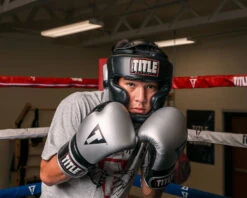 TITLE Platinum Premier Full Training Headgear 2.0 17 TITLE Platinum Premier Full Training Headgear 2.0 -Knockout Gear phgf2 bk sv 2