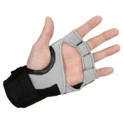 TITLE Platinum Prime Gel Fist Wraps 2.0 -Knockout Gear phgw2 bk sv 2