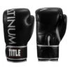 TITLE Platinum Prolific Boxing Bag Gloves -Knockout Gear plbg bk sv 1 1