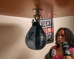TITLE Platinum Momentous Speed Bag 10 TITLE Platinum Momentous Speed Bag -Knockout Gear plmsb 2 1