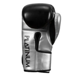 TITLE Platinum Prolific Training Gloves 22 TITLE Platinum Prolific Training Gloves -Knockout Gear pltg sv bk 4 1