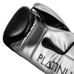 TITLE Platinum Prolific Training Gloves 23 TITLE Platinum Prolific Training Gloves -Knockout Gear pltg sv bk 5 1