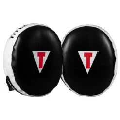 TITLE Boxing Zero-Impact "Rare Air" Punch Mitts 2.0 -Knockout Gear pmzi2 bk 2