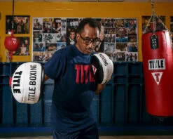 TITLE Boxing Zero-Impact "Rare Air" Punch Mitts 2.0 -Knockout Gear pmzi2 2