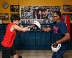 TITLE Boxing Zero-Impact "Rare Air" Punch Mitts 2.0 -Knockout Gear pmzi2 bk 2