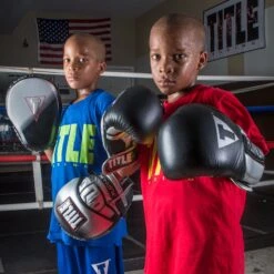 TITLE Platinum Proclaim Power Punch Mitts -Knockout Gear pprpm lifestyle