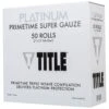TITLE Platinum Primetime Super Gauze (Box Of 50 Rolls) 1 TITLE Platinum Primetime Super Gauze (Box Of 50 Rolls) -Knockout Gear ppsg50 wh 1 1 1 1
