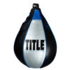 TITLE Platinum Perilous Speed Bag 1 TITLE Platinum Perilous Speed Bag -Knockout Gear ppssb sv bk 1 1