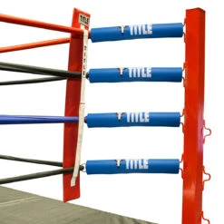 TITLE Boxing Ring Turnbuckle Covers 17 TITLE Boxing Ring Turnbuckle Covers -Knockout Gear prbc bl 1