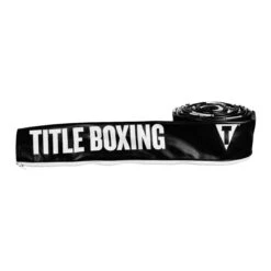 TITLE Boxing Professional Vinyl Zippered Rope Covers 17 TITLE Boxing Professional Vinyl Zippered Rope Covers -Knockout Gear prcpro3 bk 1