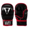 TITLE MMA Perform Safe Spar Glove 2.0 2 TITLE MMA Perform Safe Spar Glove 2.0 -Knockout Gear pssg2 bk rd 01