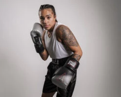 TITLE Platinum Proclaim Power Boxing Bag Gloves 15 TITLE Platinum Proclaim Power Boxing Bag Gloves -Knockout Gear ptppbg